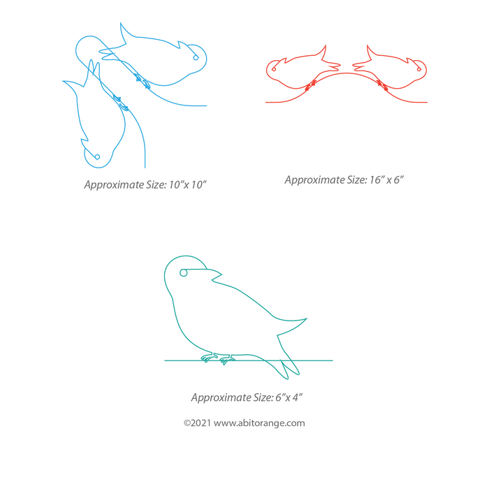 Birds on a Wire SET (27 Designs)