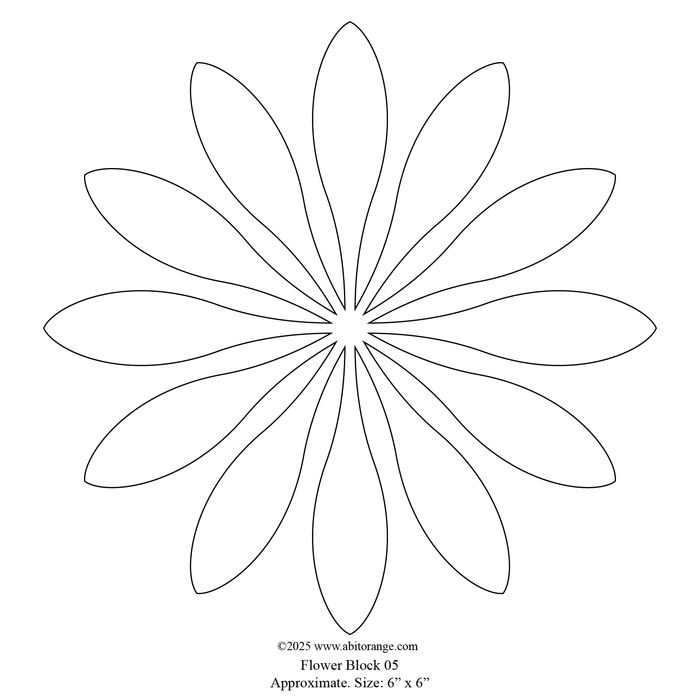 Flower Block 05