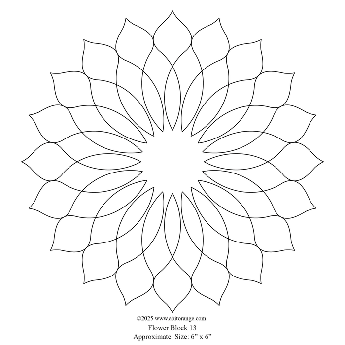Flower Block 13
