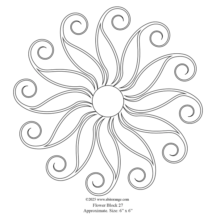 Flower Block 27