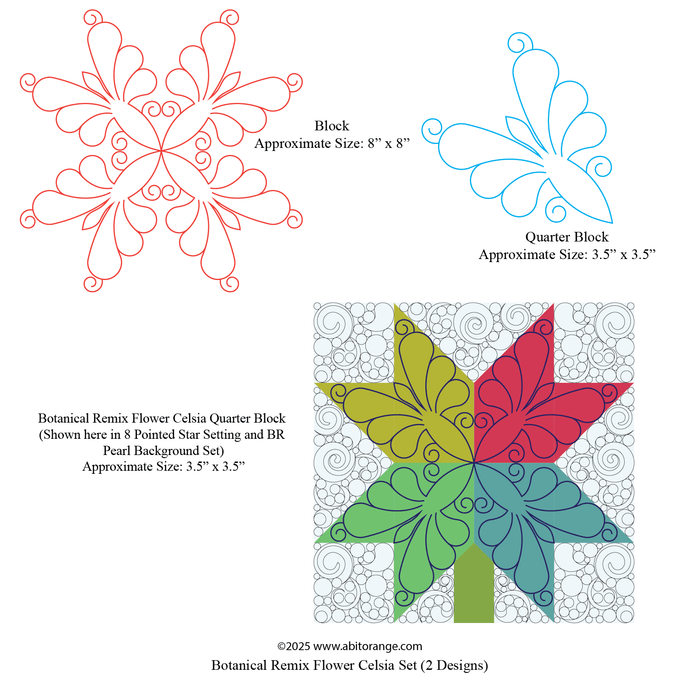 Botanical R Flower Celsia