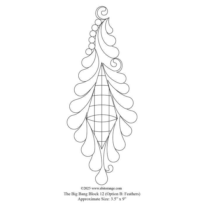 The Big Bang Block 12 Feathers