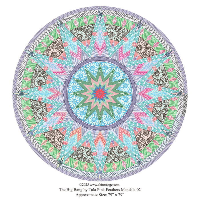 The Big Bang Mandala 02 Feathers