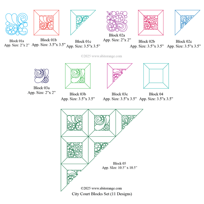 City Court Blocks Set