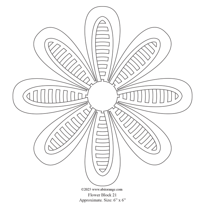 Flower Block 21