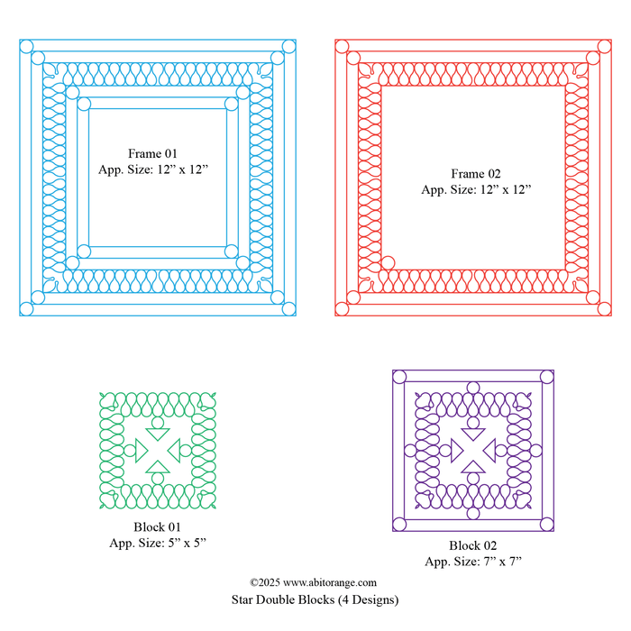 Star Double Blocks