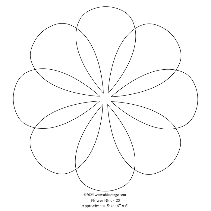 Flower Block 28