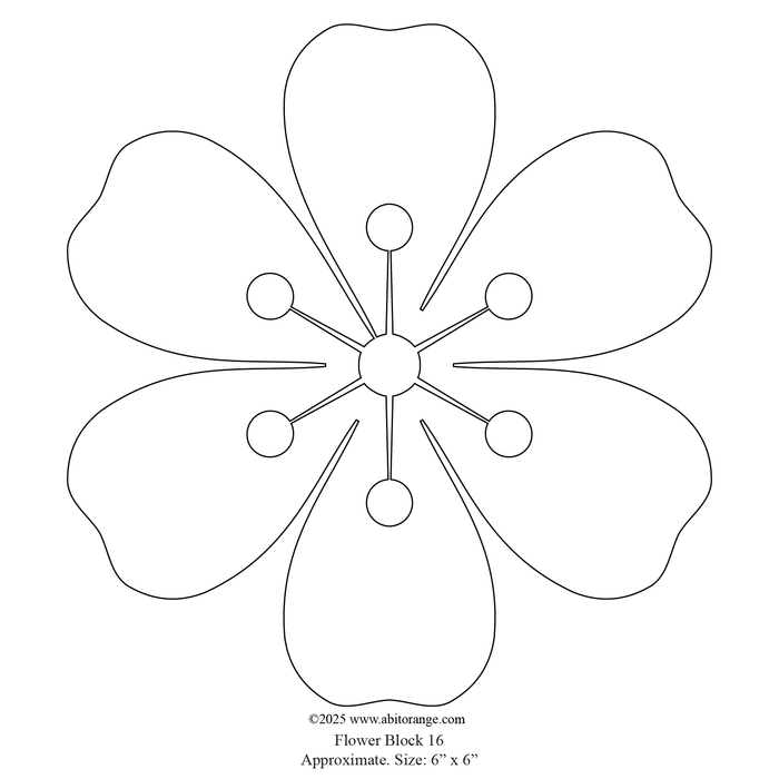 Flower Block 16