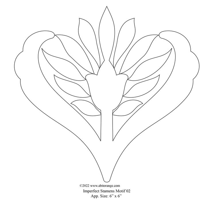 Imperfect Stamens Motif 02
