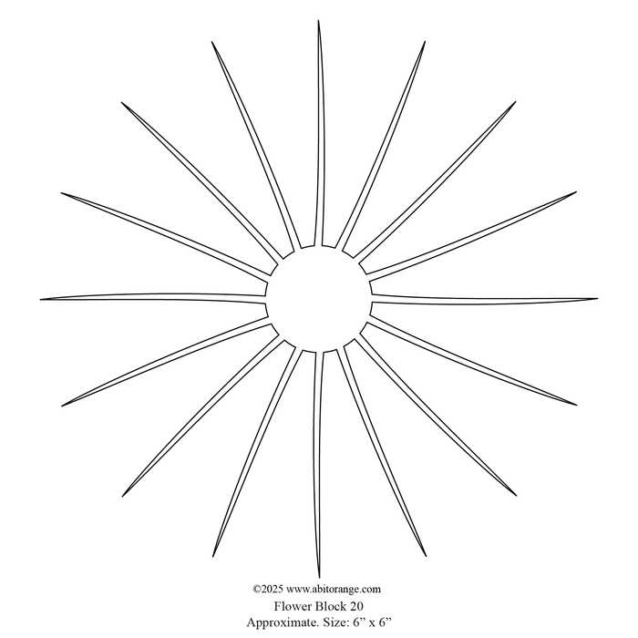 Flower Block 20