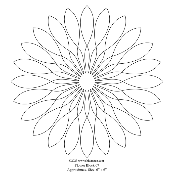Flower Block 07