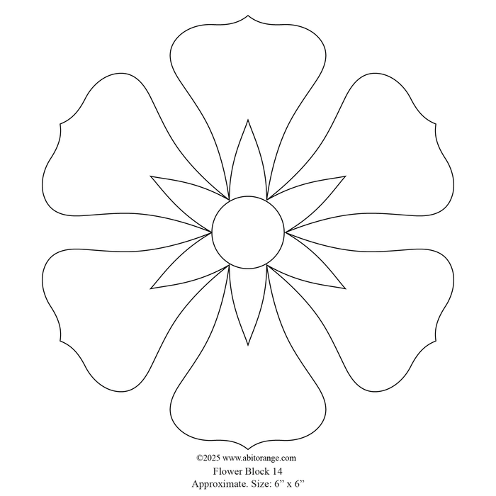 Flower Block 14