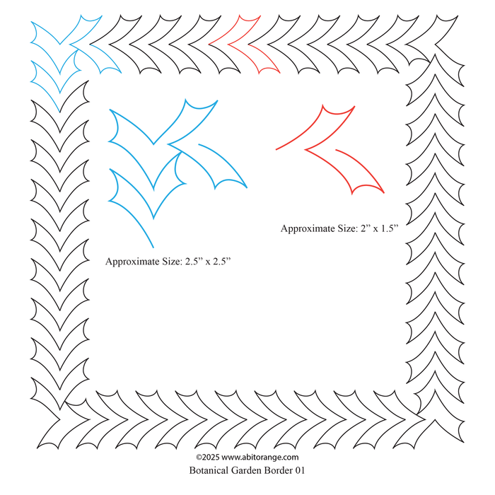 Botanical R Border 01