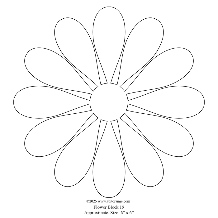 Flower Block 19