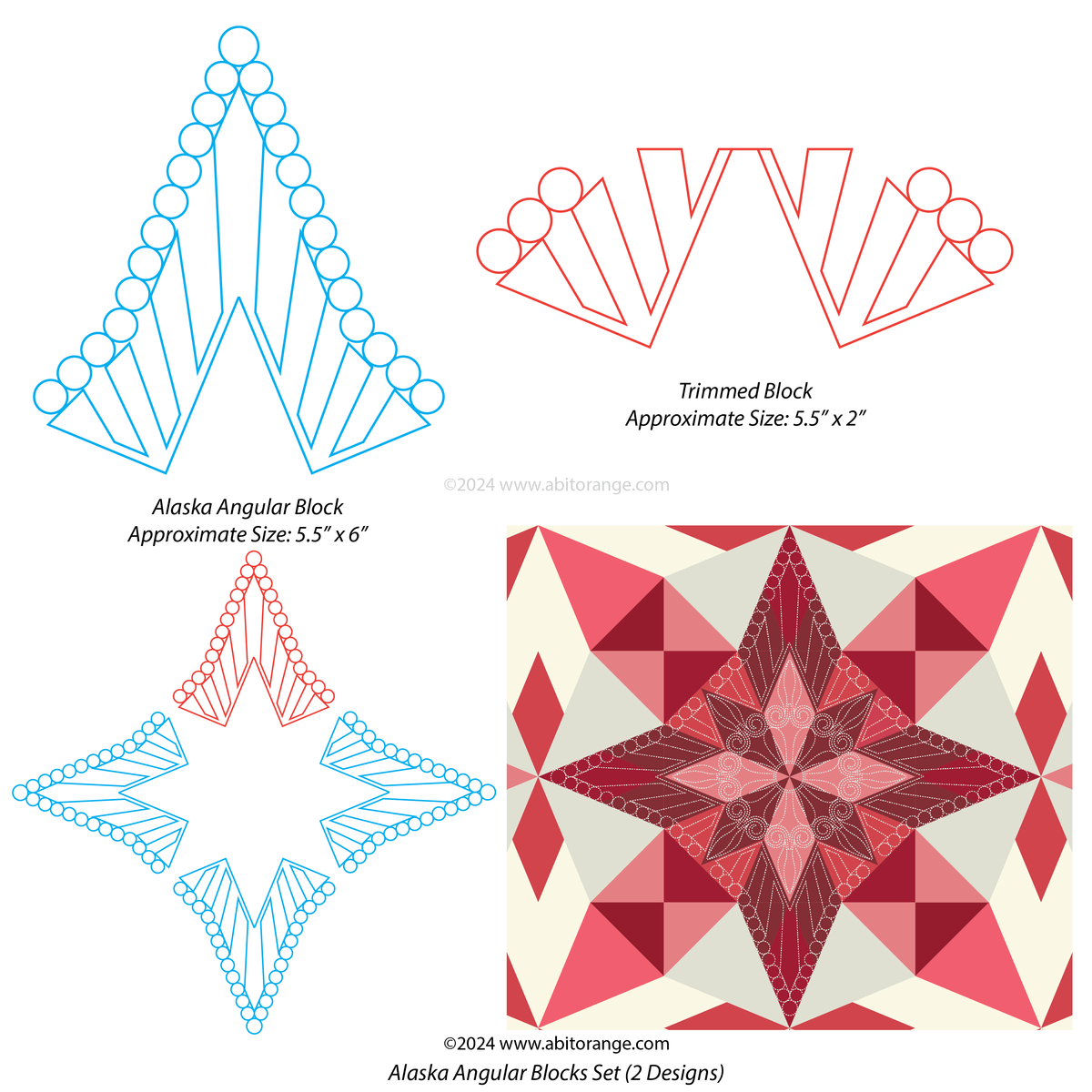 Alaska Angular Blocks — A Bit Orange