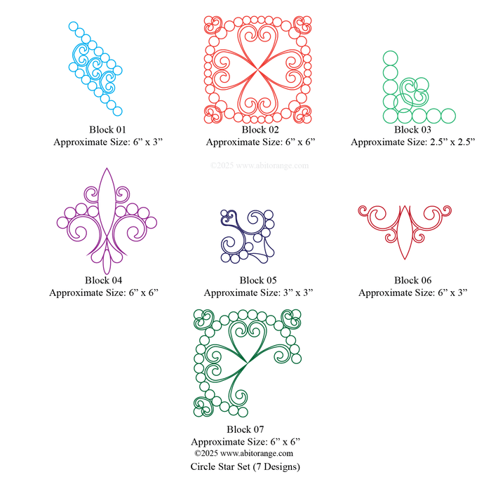 Circle Star Set