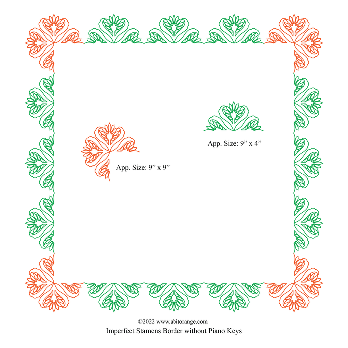 Imperfect Stamens Border without Piano Keys