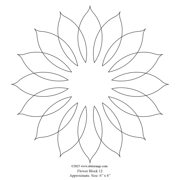 Flower Block 12