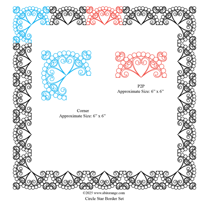 Circle Star Border 02
