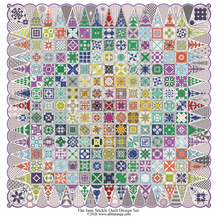 The Jane Stickle Quilting Designs Set