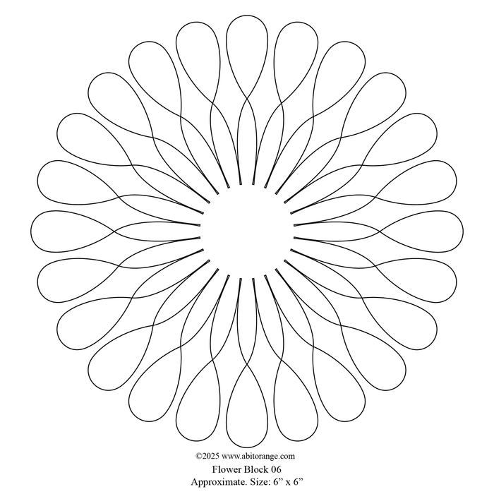 Flower Block 06