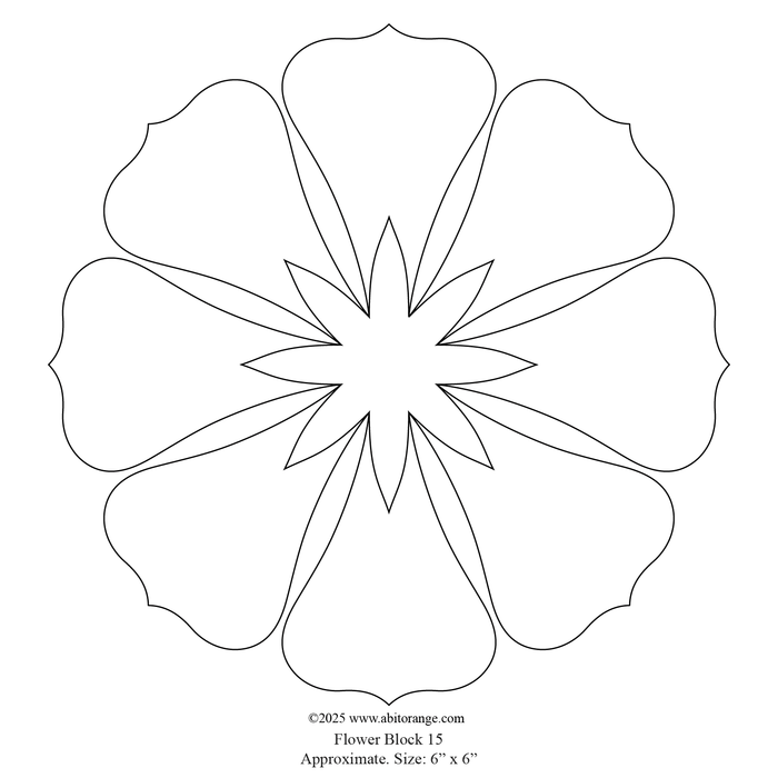 Flower Block 15