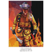 Firefighter by legitkits, longarm computerized quilting pattern