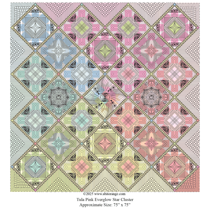 Tula Pink Everglow Star Cluster