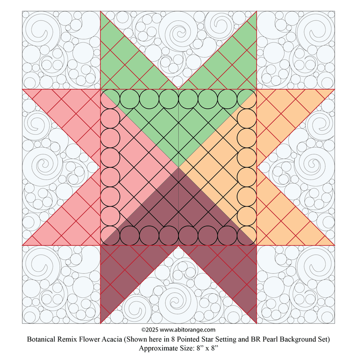 Botanical R Flower Acacia