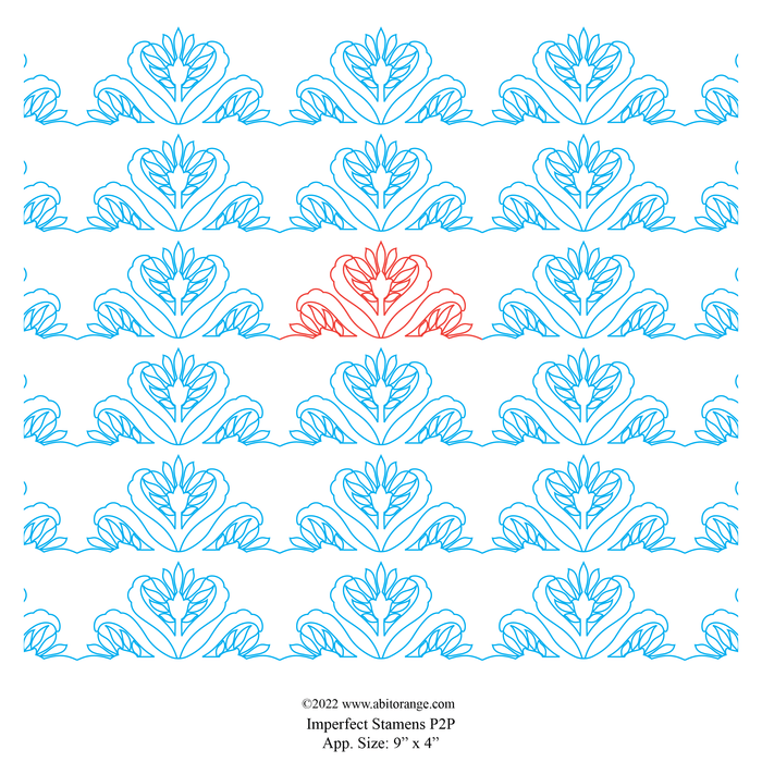 Imperfect Stamens Border without Piano Keys