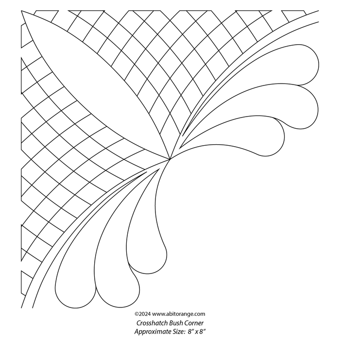 Crosshatch Bush Border