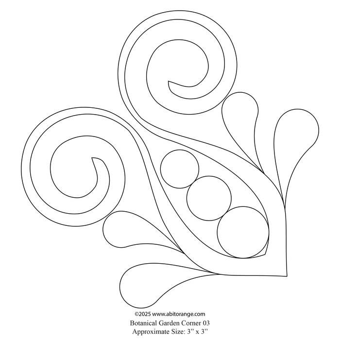 Botanical R Border 03