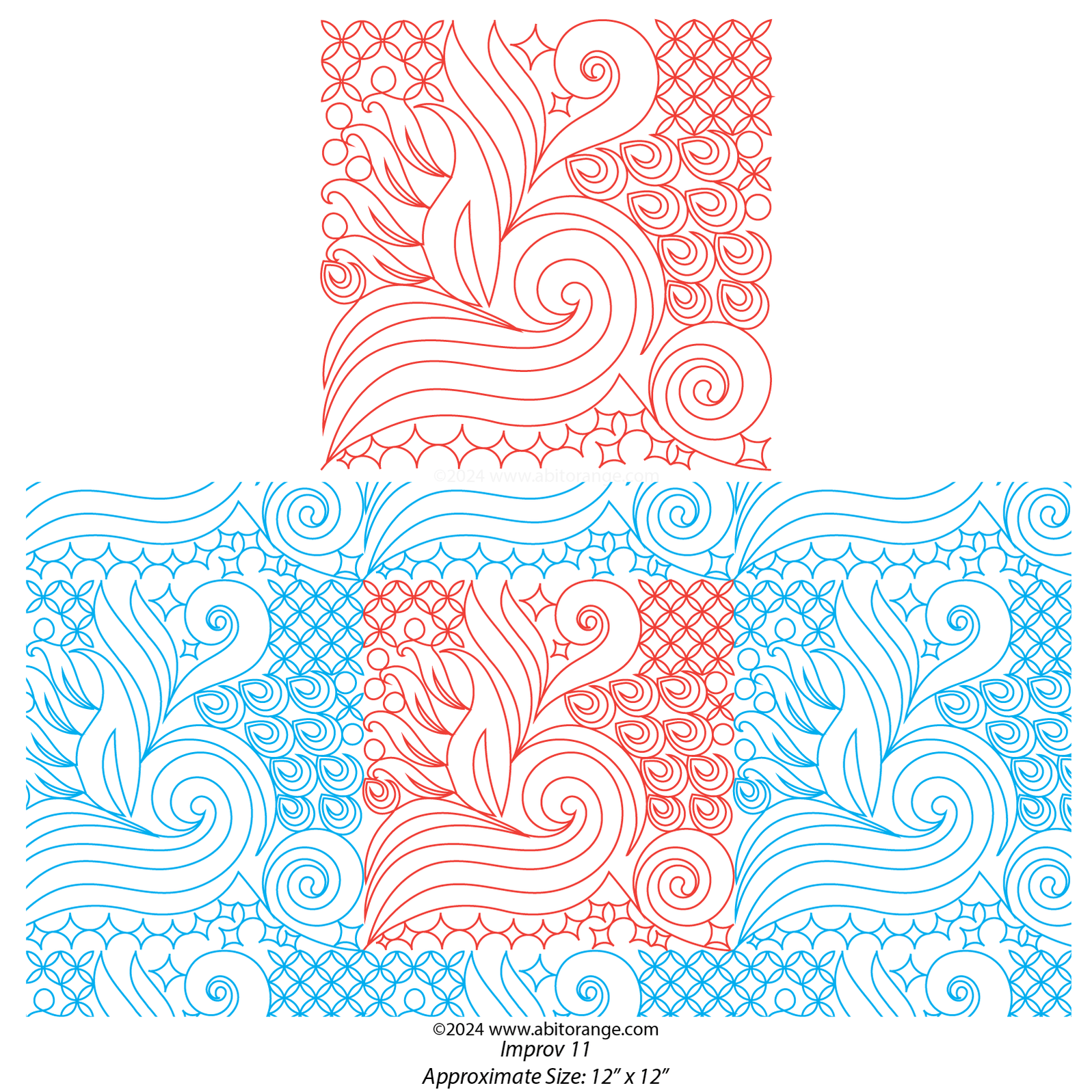 Borders and Corners - Digital Quilting Designs/patterns for longarm ...