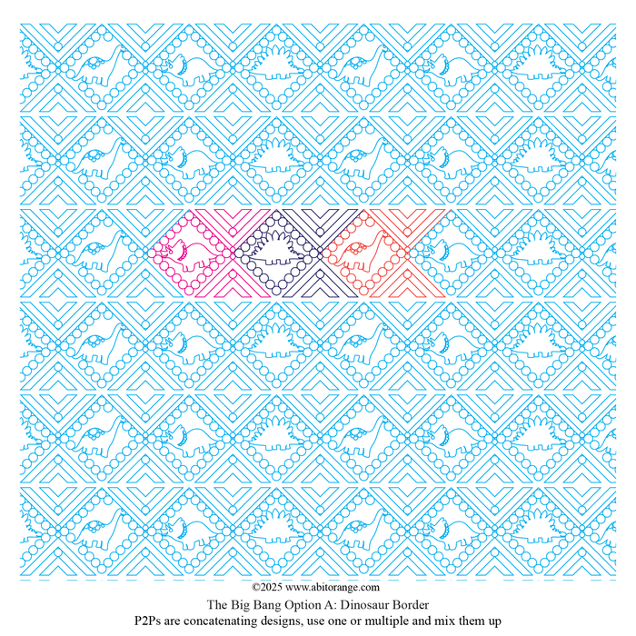 The Big Bang Dinosaur Border