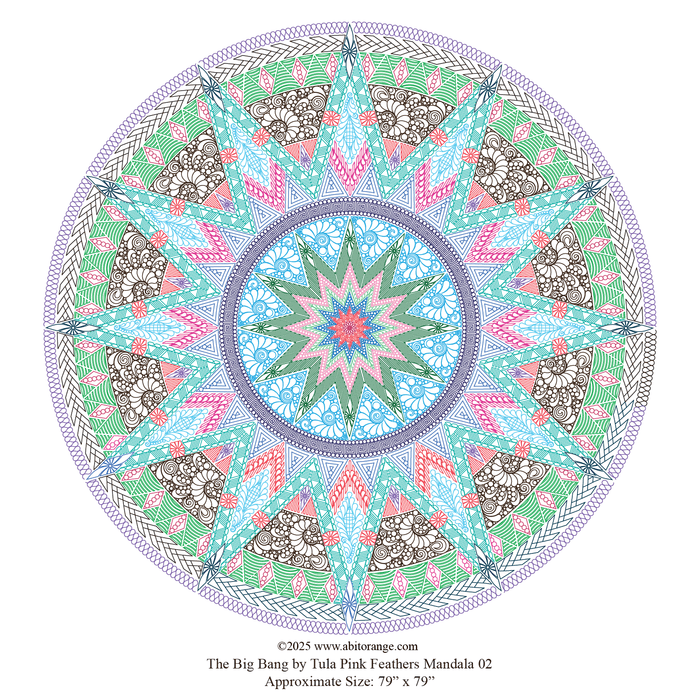 The Big Bang Mandala 02 Feathers
