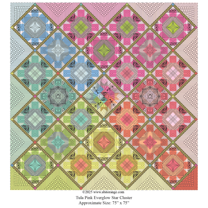 Tula Pink Everglow Star Cluster