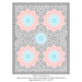 Hide and Seek is a dense 53.25” x 66.75” Whole-Cloth Project design featuring intricate geometric and floral motifs. Custom designed for the Willyne Hammerstein pattern.