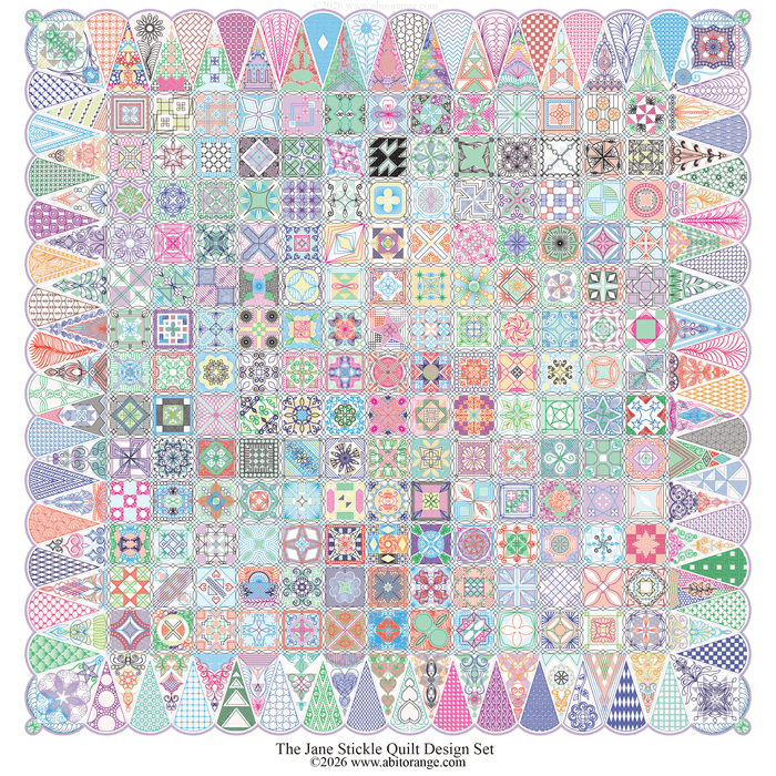 The Jane Stickle Quilting Designs Set