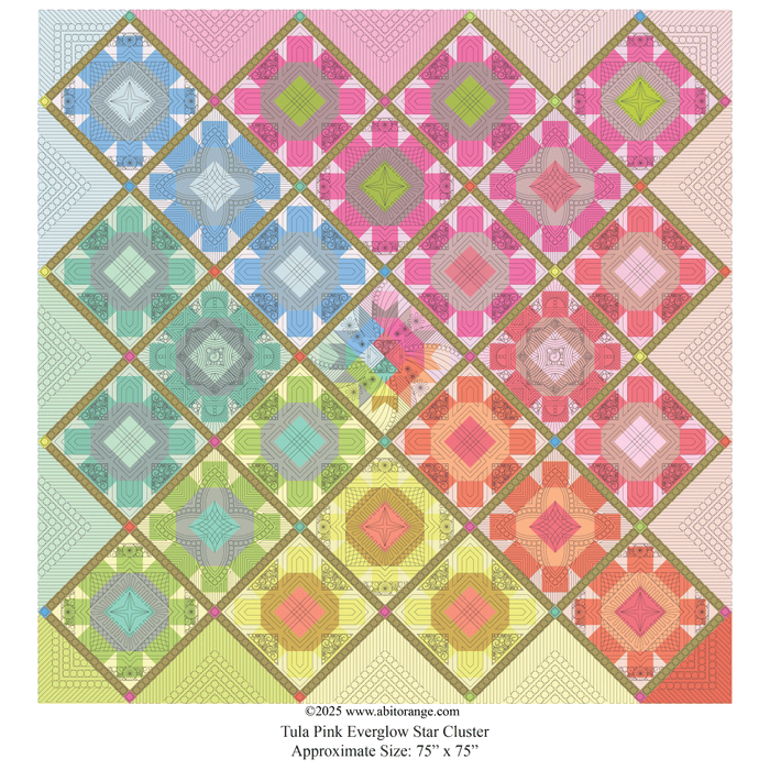 Tula Pink Everglow Star Cluster