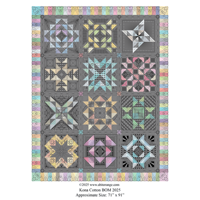 Kona Cotton BOM 2025