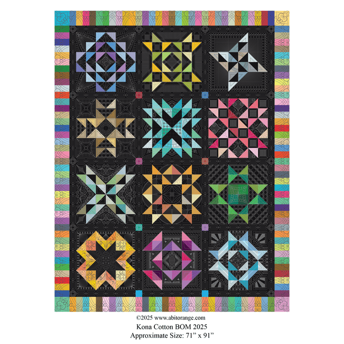 Kona Cotton BOM 2025