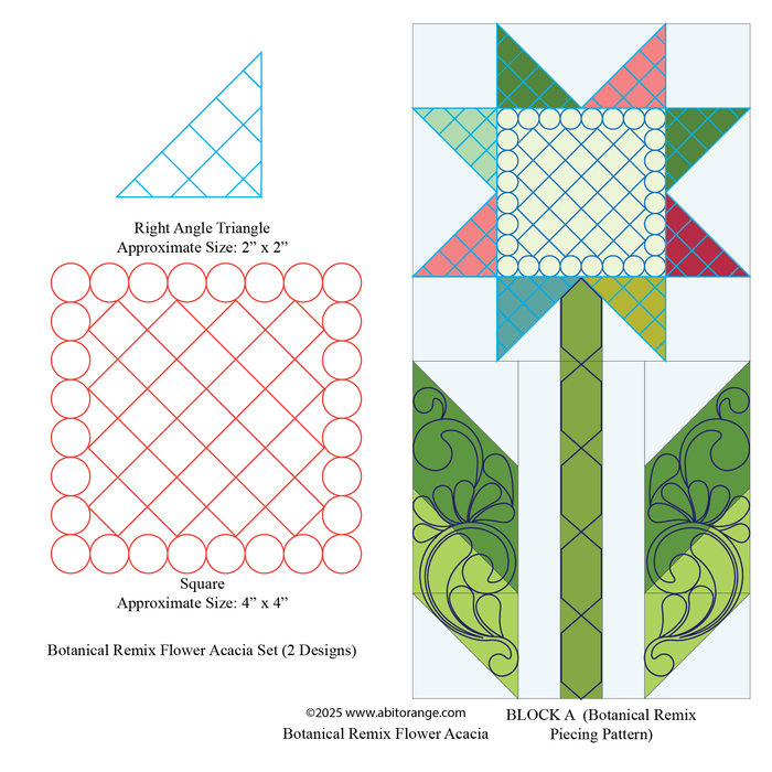 Botanical R Flower Acacia