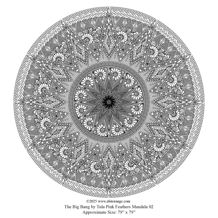The Big Bang Mandala 02 Feathers
