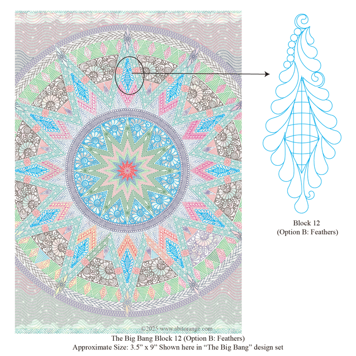 The Big Bang Block 12 Feathers