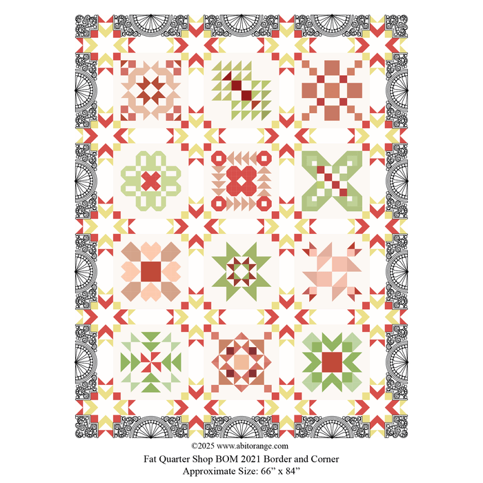 Fat Quarter Shop BOM 2021