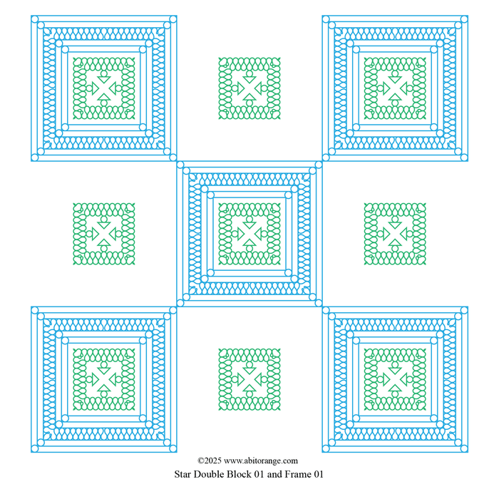 Star Double Blocks