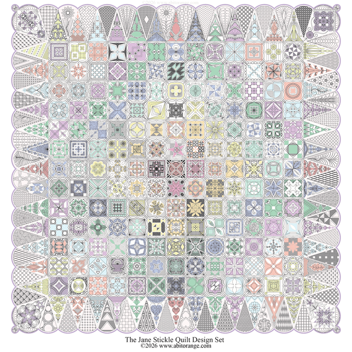 The Jane Stickle Quilting Designs Set