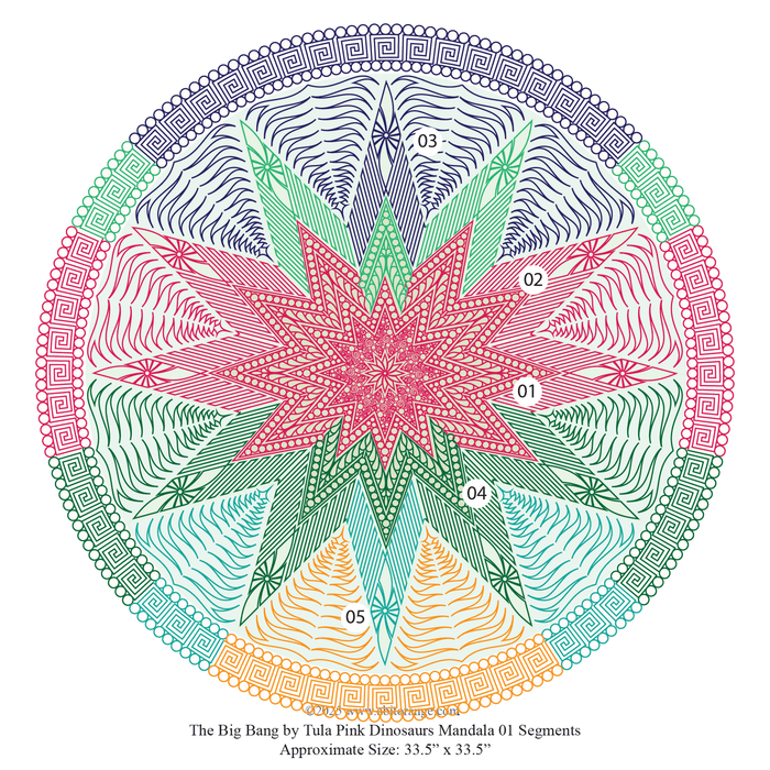 The Big Bang Mandala 01 Dinosaurs