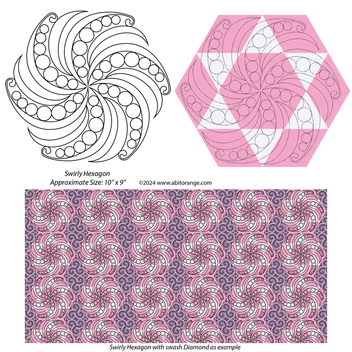 Swirly Hexagon