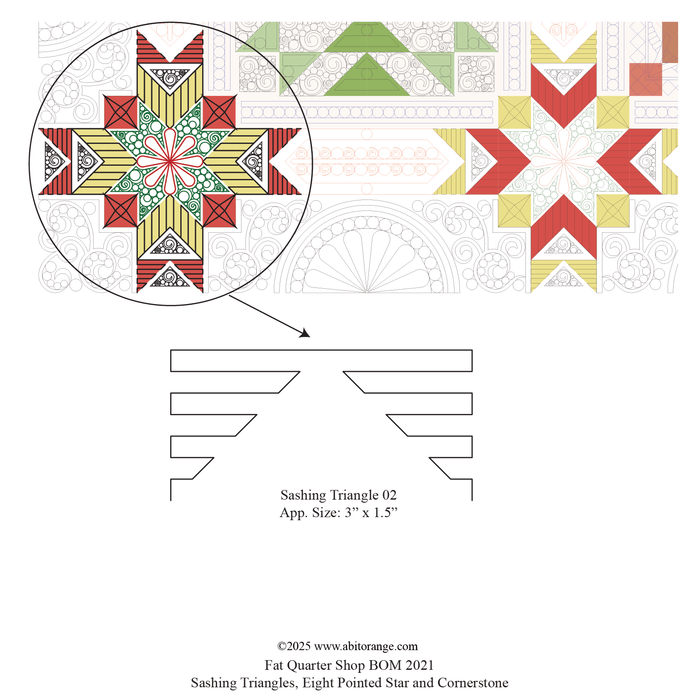 FQS BOM 2021 Sashing Triangle 02